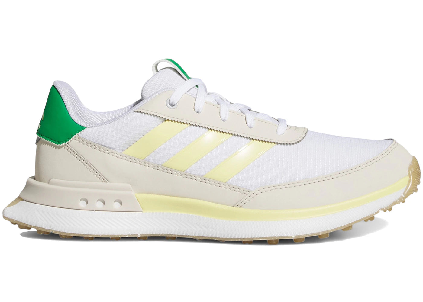 adidas S2G 24 Spikeless Golf Cloud White Powder Yellow Green (Women's)