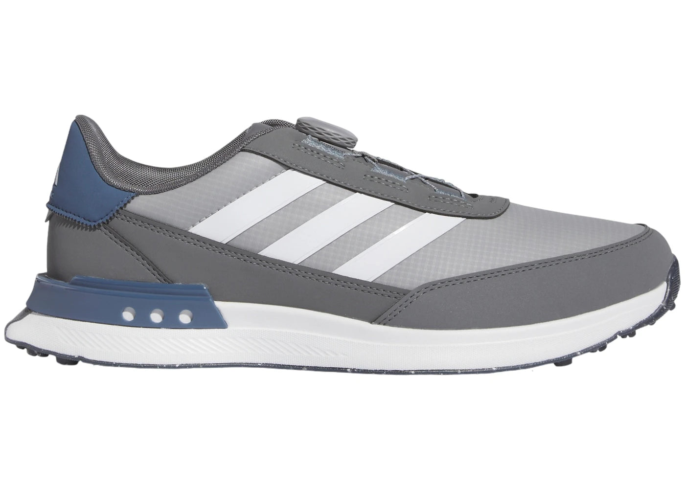 adidas S2G Spikeless BOA 24 Wide Golf Grey Cloud White Preloved Ink