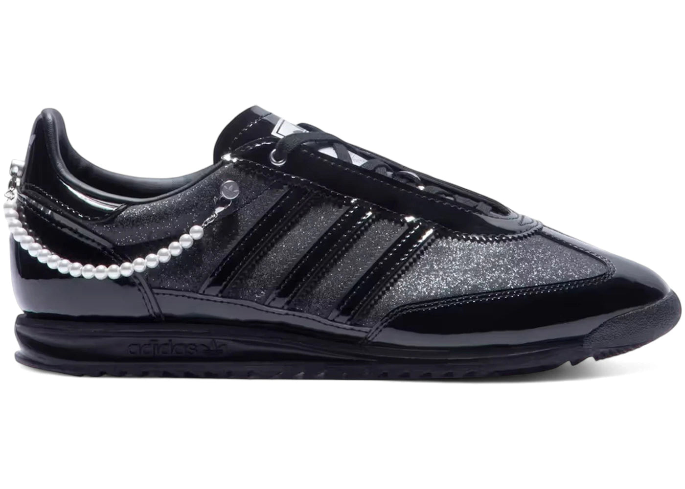 adidas SL 72 OG Black Patent Pearls (Women's)