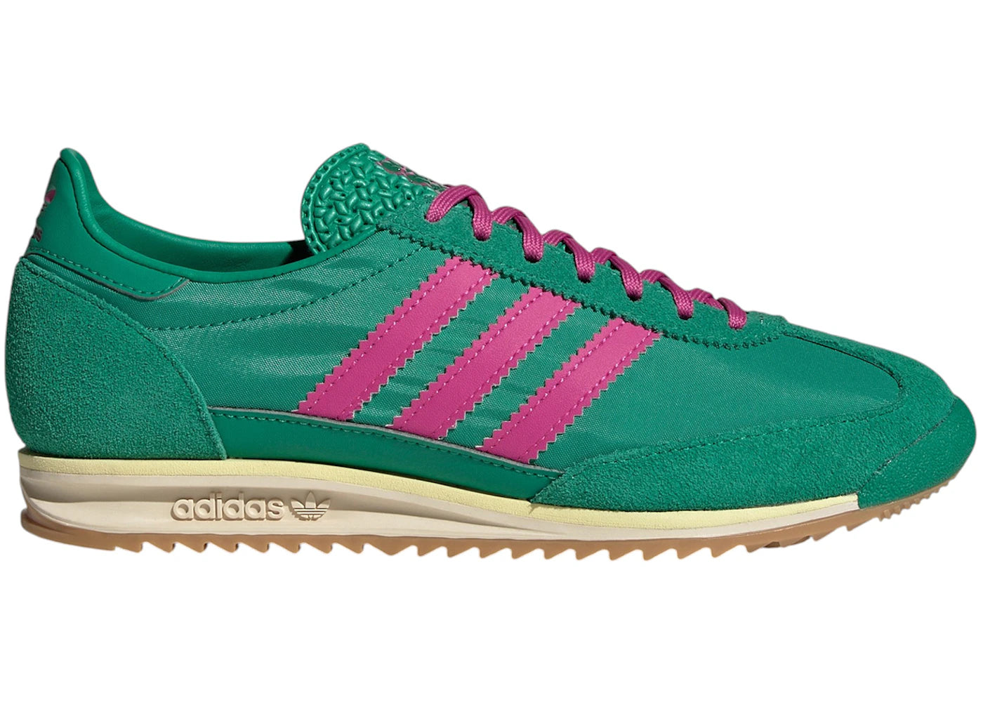 adidas SL 72 OG Semi Court Green Semi Lucid Fuchsia (Women's)