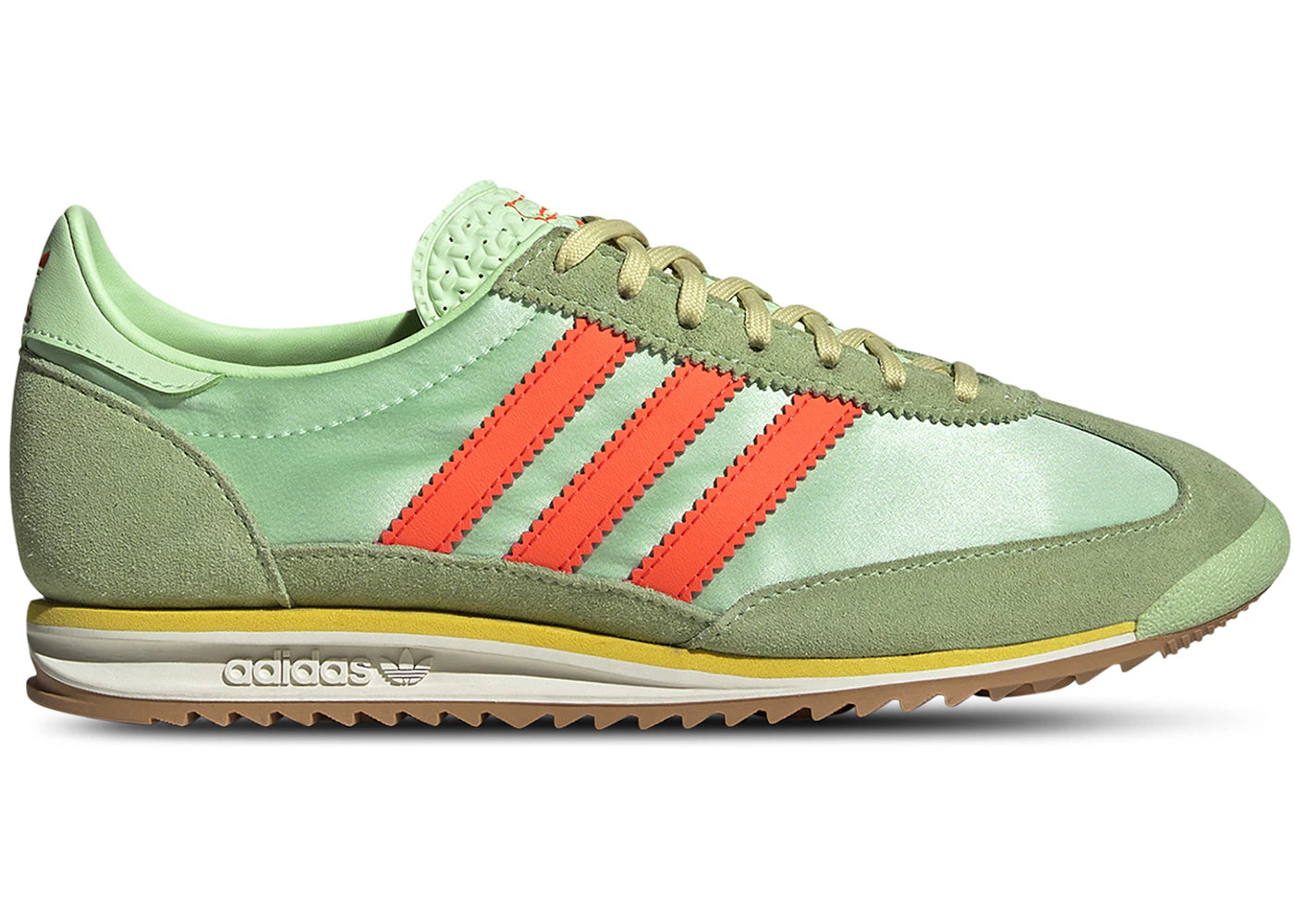 adidas SL 72 OG Semi Green Spark Solar Orange (Women's)