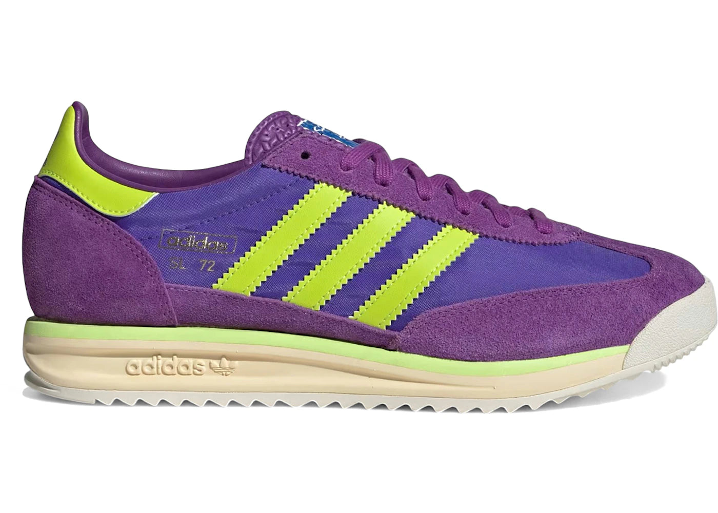 adidas SL 72 RS Active Purple Solar Slime