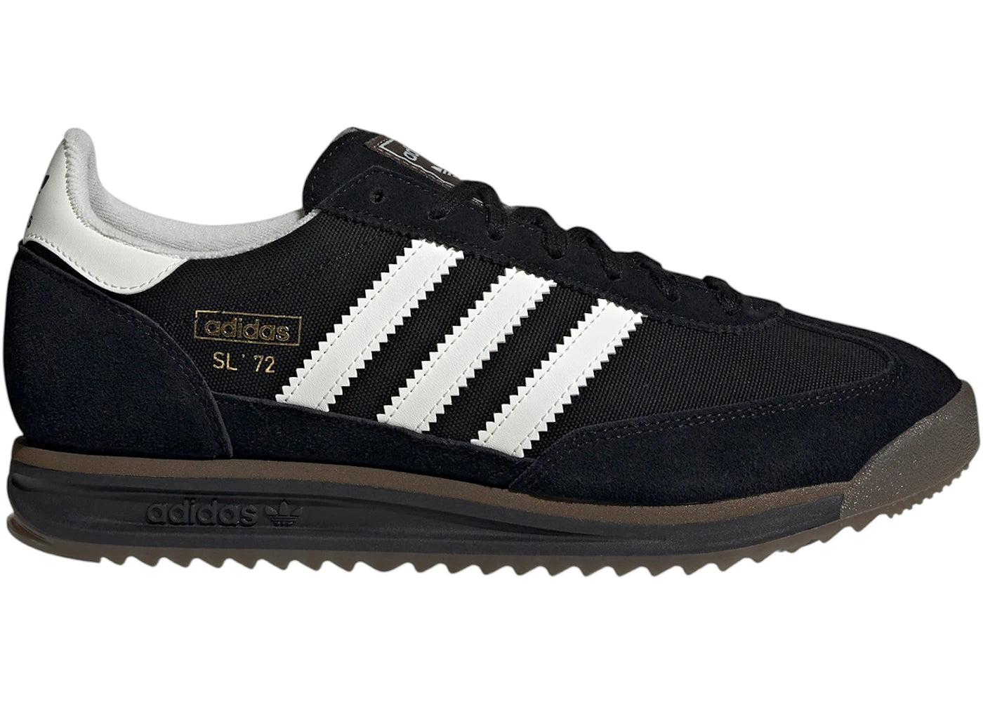 adidas SL 72 RS Black Off White Cargo Brown