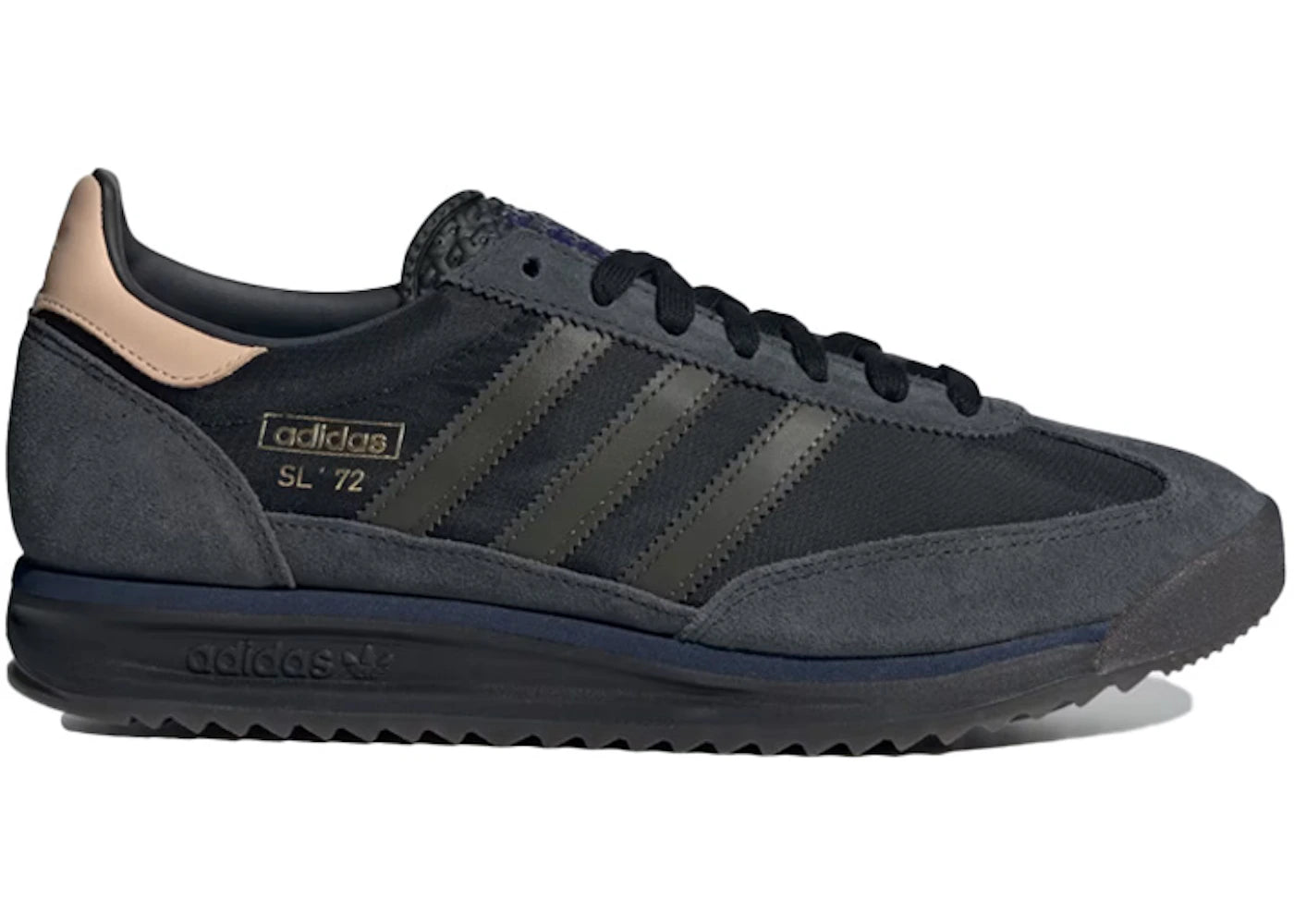 adidas SL 72 RS Core Black Shadow Olive