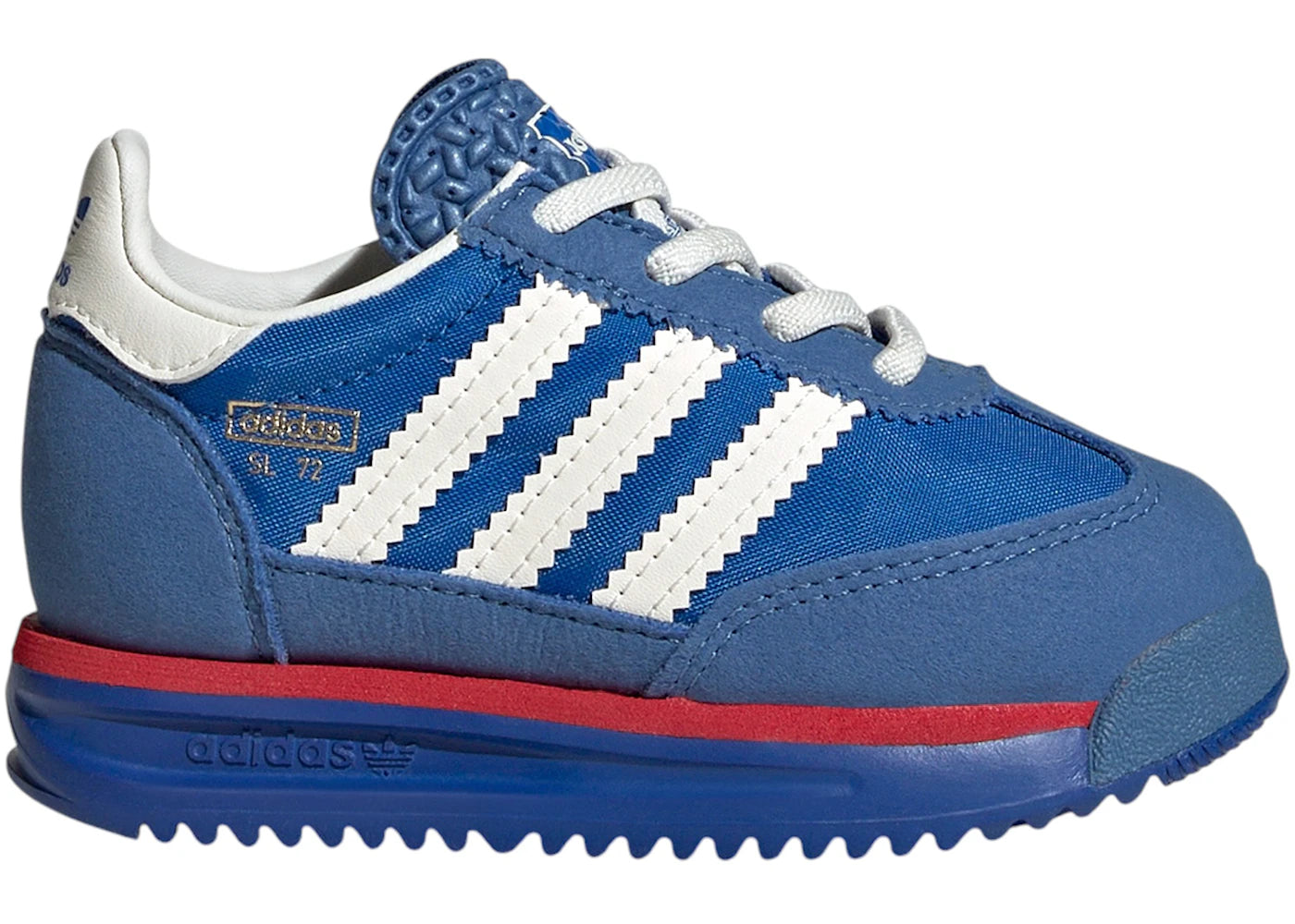 adidas SL 72 RS Elastic Laces Blue Core White Better Scarlet (TD)