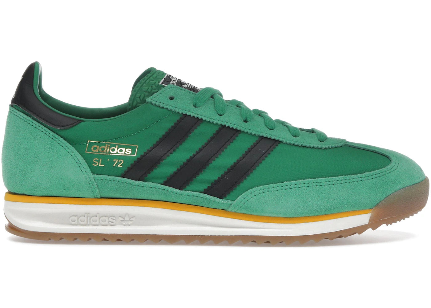 adidas SL 72 RS Green Off White Crew Yellow