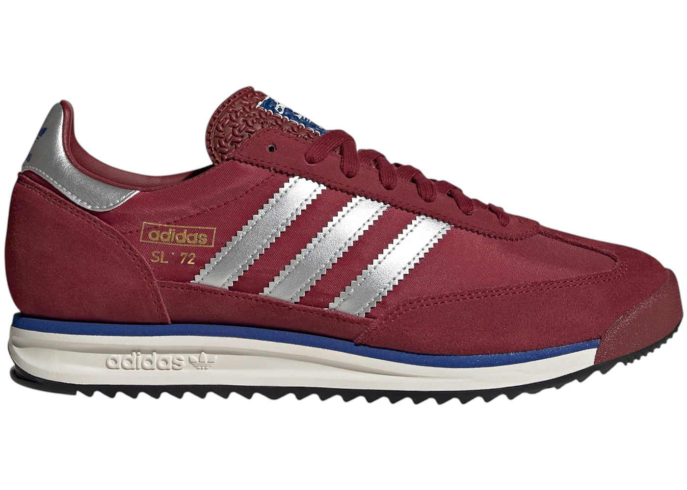 adidas SL 72 RS Noble Maroon Silver Metallic