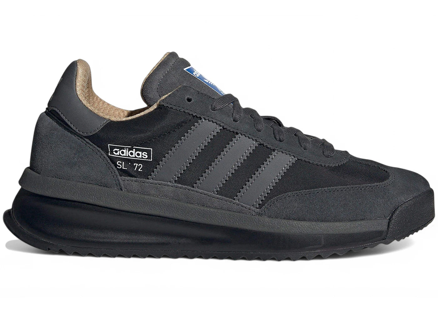 adidas SL 72 RTN Black Dark Grey