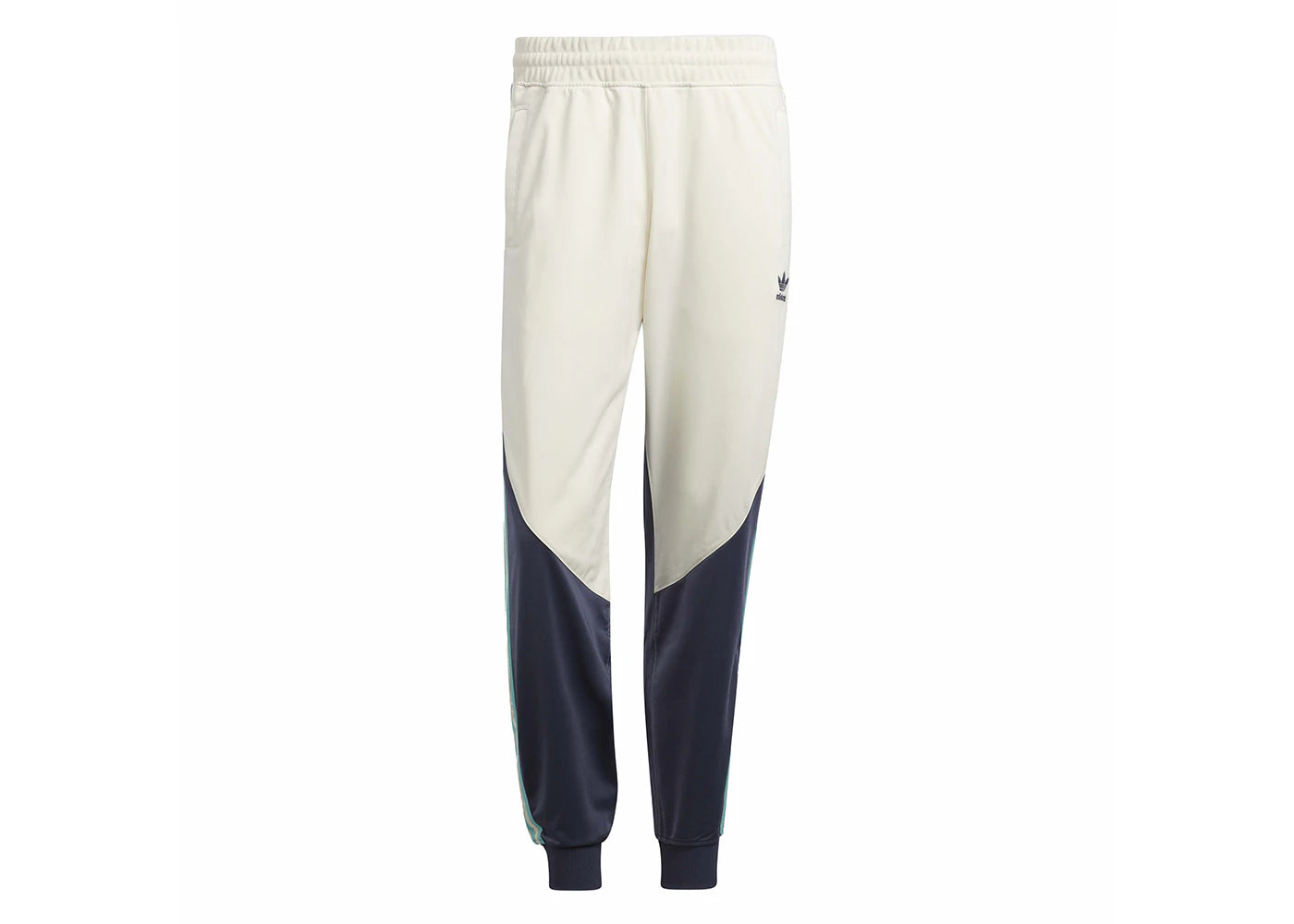 adidas SST Blocked Track Pants Wonder White/Shadow Navy