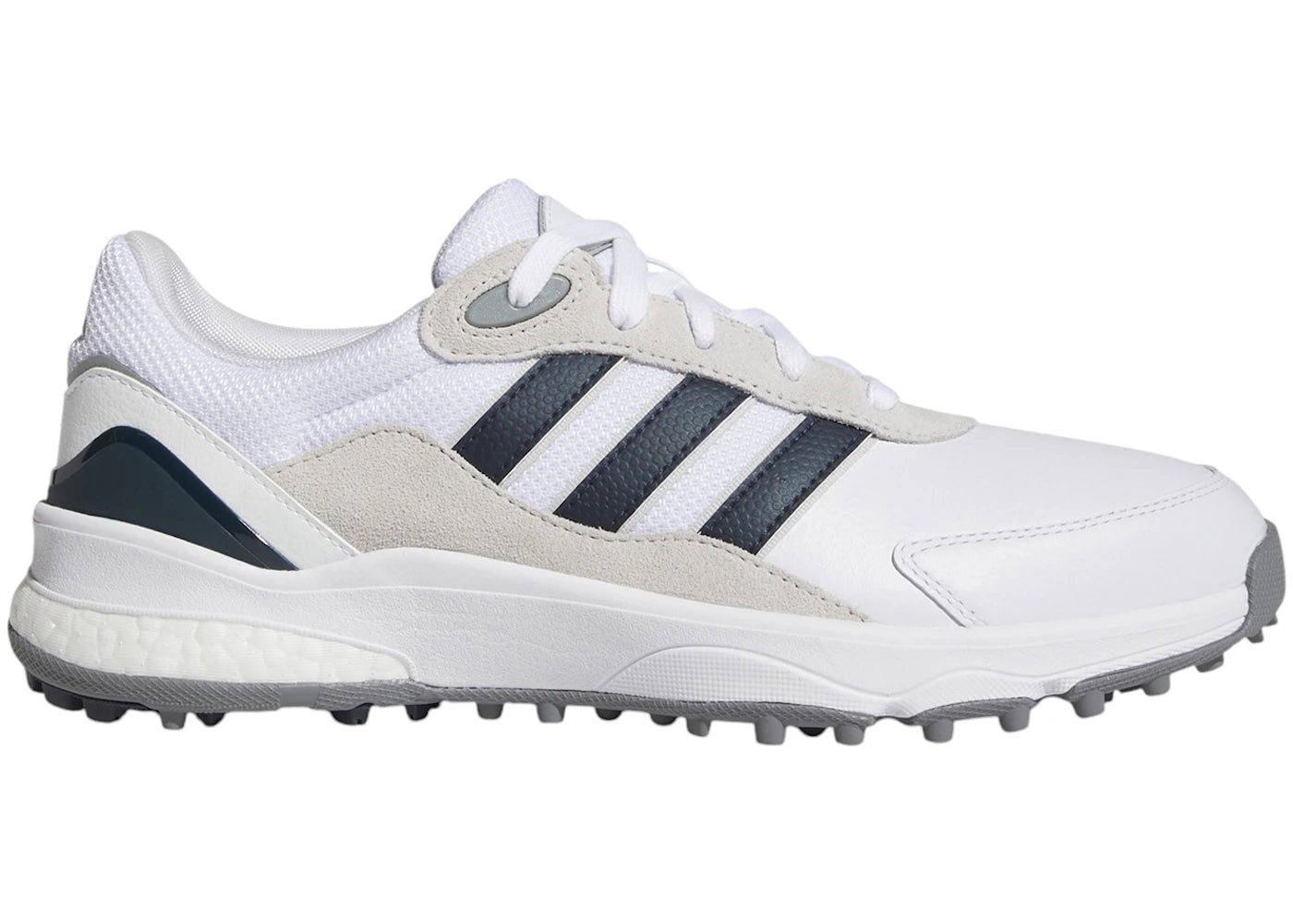 adidas SW5540 Spikeless Golf Cloud White Collegiate Navy Grey One