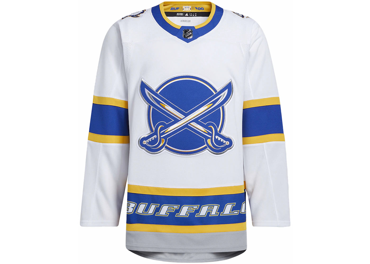 adidas Sabres Adizero Reverse Retro Authentic Pro Jersey Multicolor