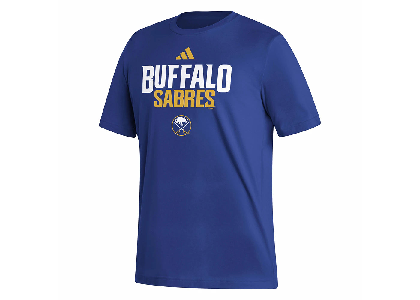 adidas Sabres Ice Hockey Tee Royal Blue/Multi