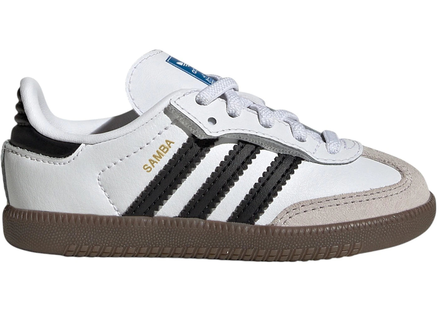 adidas Samba OG Comfort Closure Cloud White Core Black Gum (TD)
