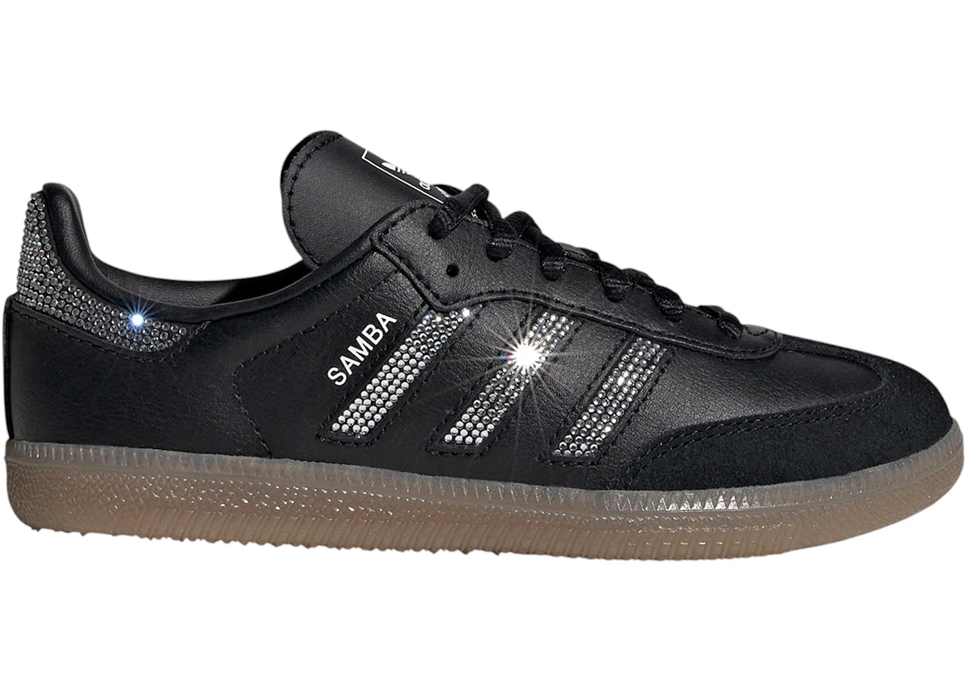 adidas Samba OG Rhinestone Black Silver (PS)