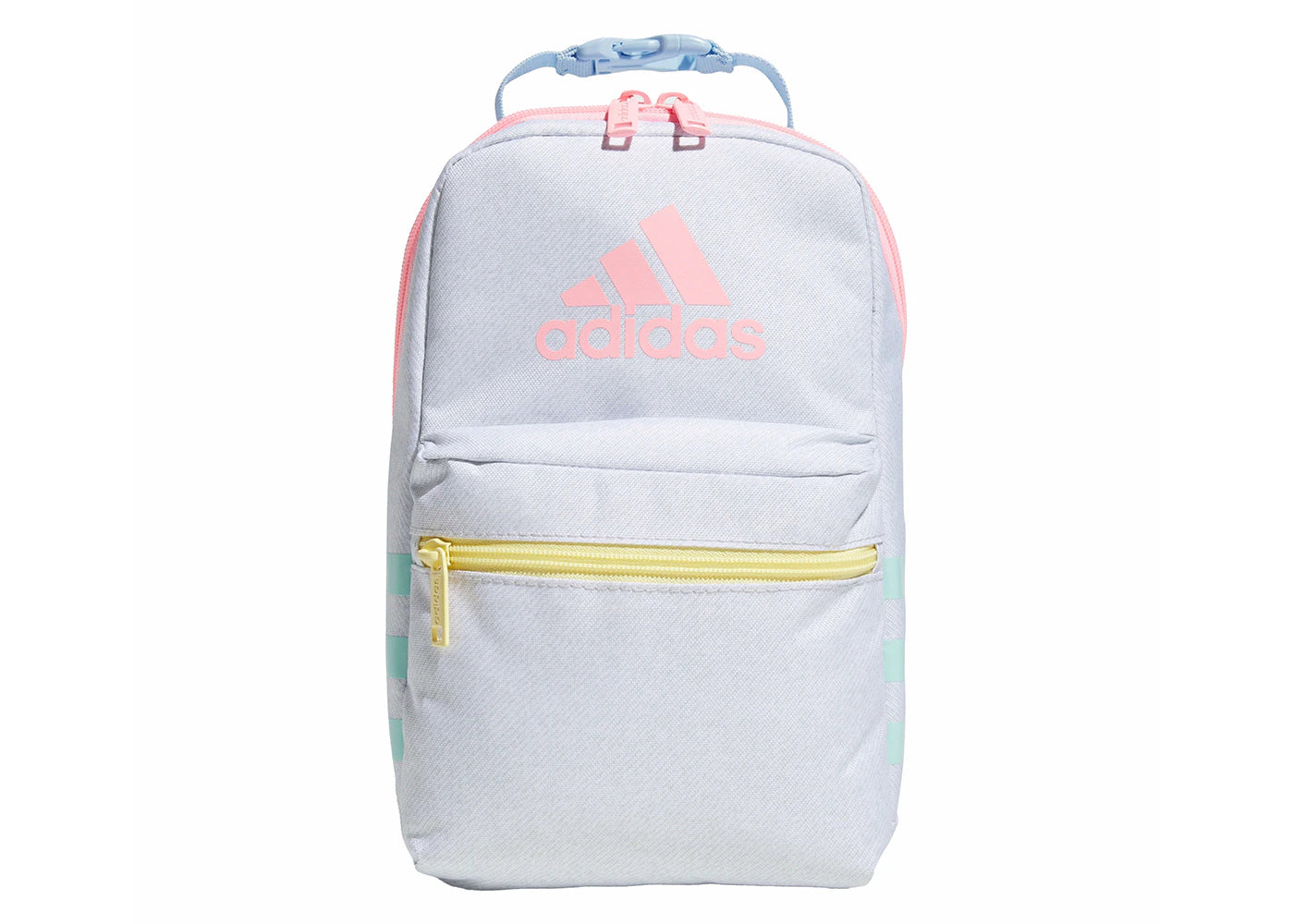 adidas Santiago 3 Lunch Bag White/Clear Sky/Pink Spark