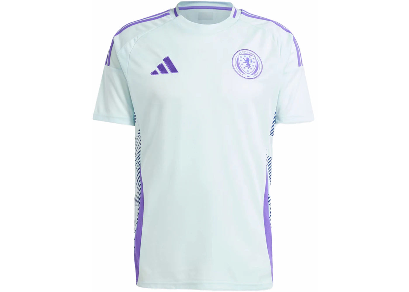 adidas Scotland 2024/25 Away Jersey Almost Blue