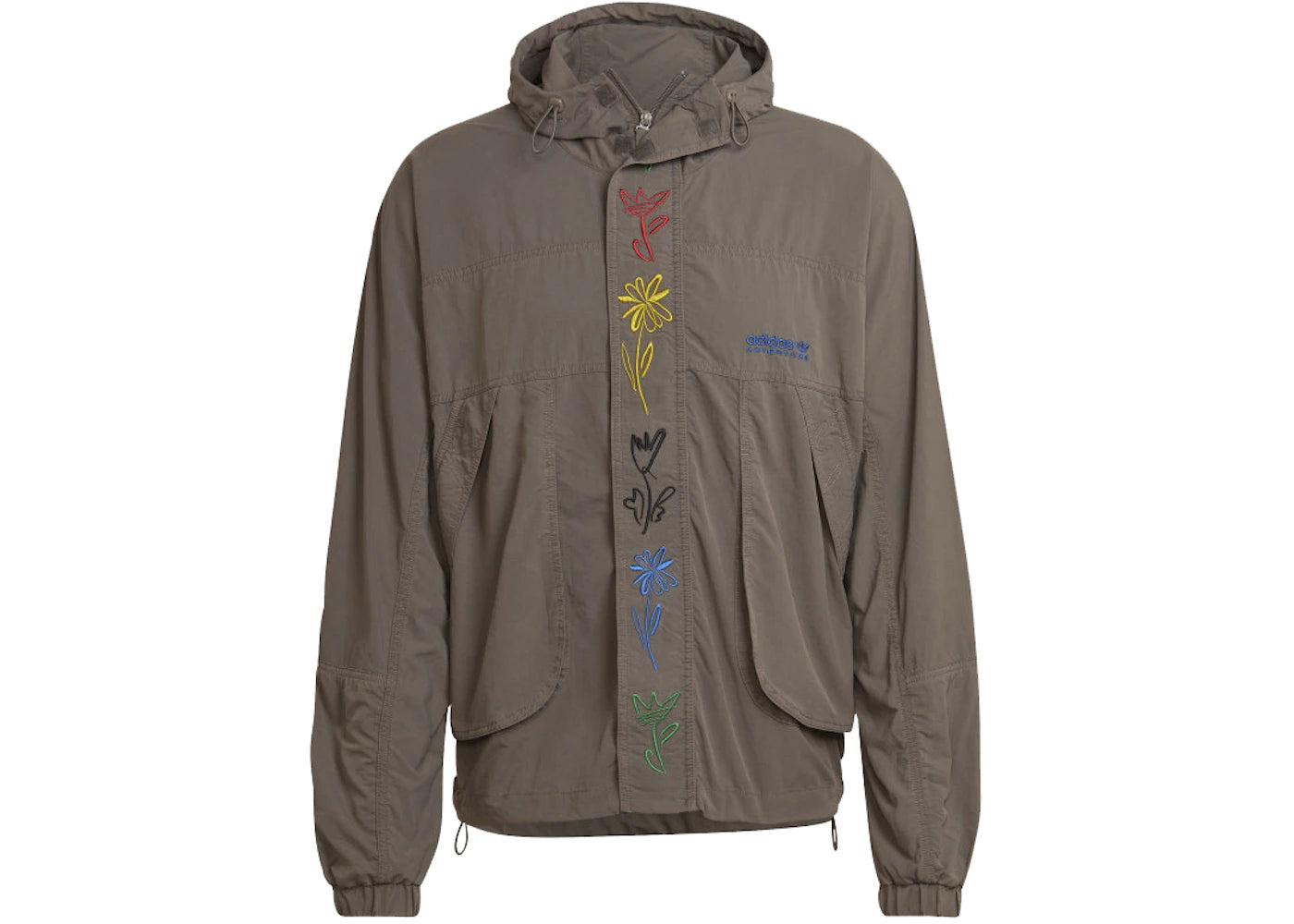 adidas Sean Wotherspoon Washed Anorak Simple Brown