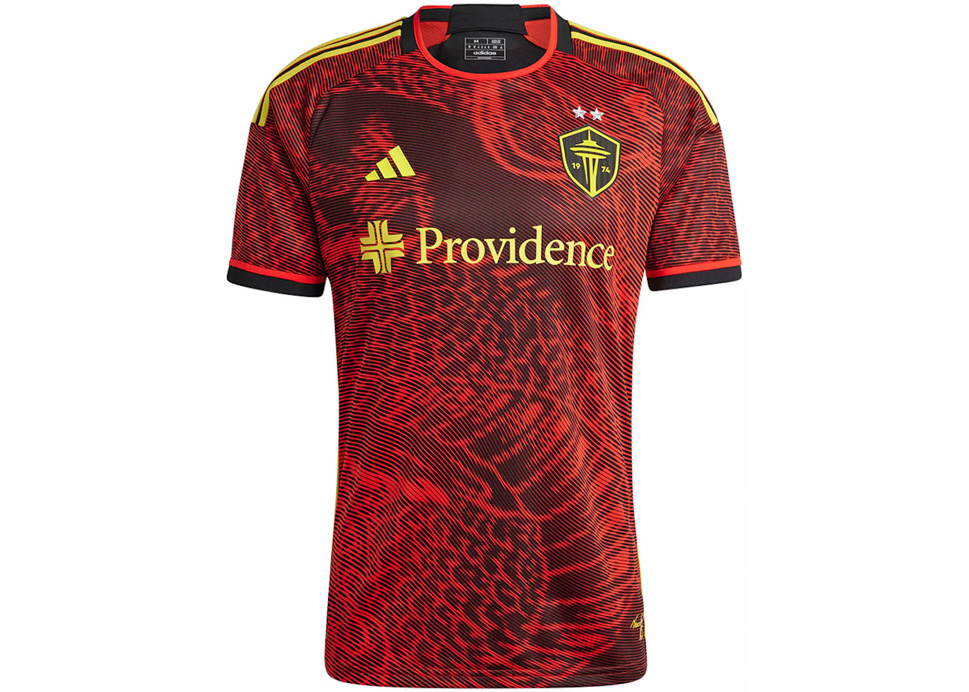 adidas Seattle Sounders FC 23/24 Away Authentic Jersey Red