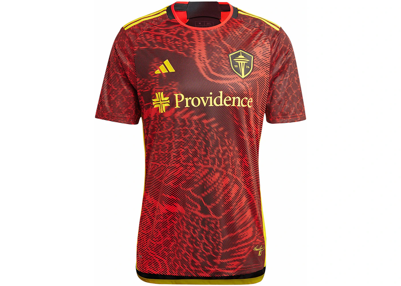 adidas Seattle Sounders FC 23/24 Away Jersey Red