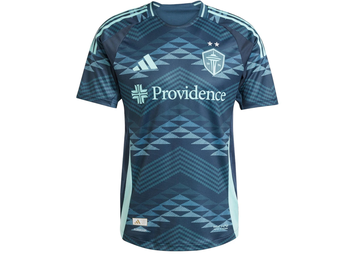 adidas Seattle Sounders FC 25/26 Away Authentic Jersey Aurora Ink