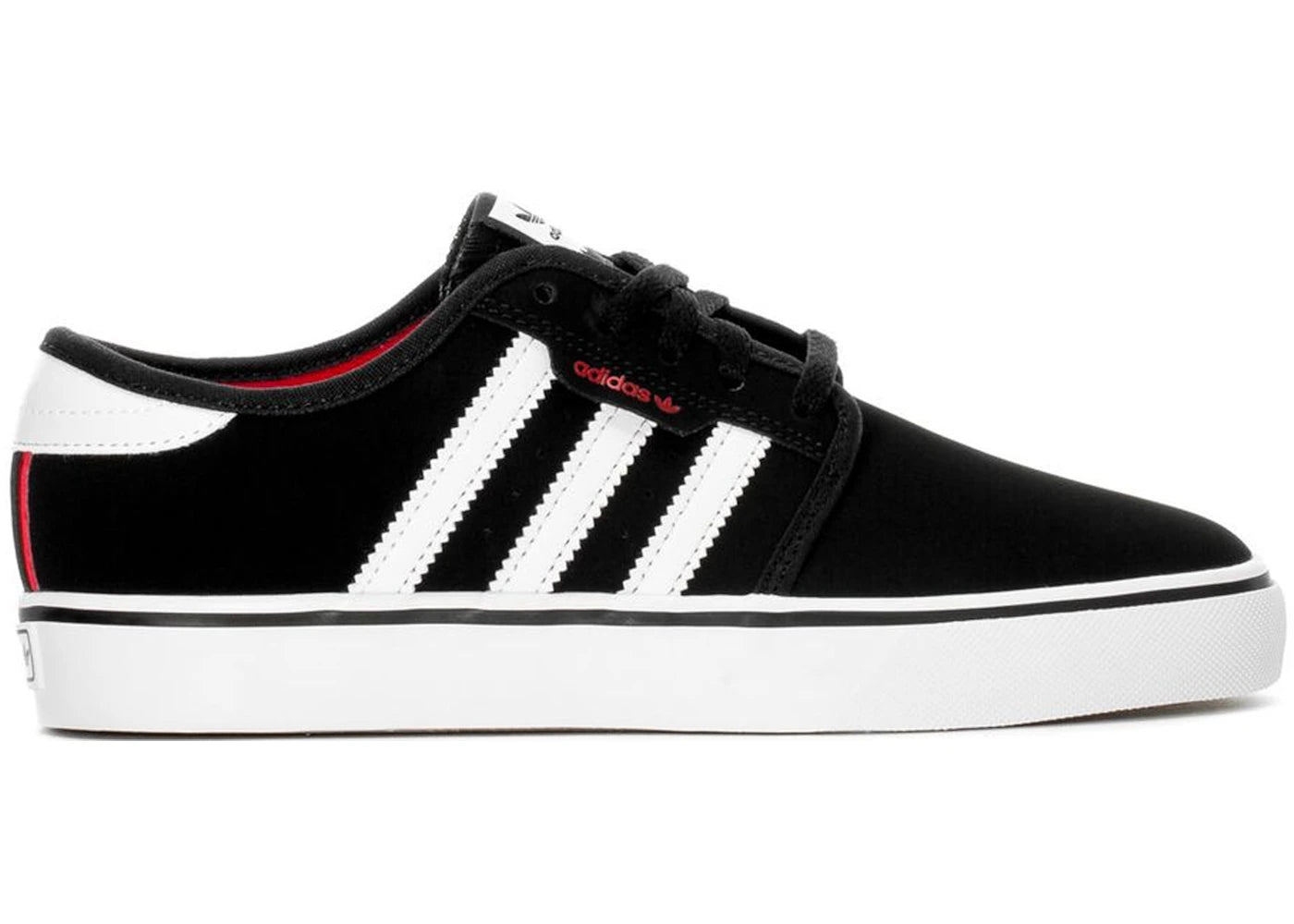 adidas Seeley Black White Scarlet (Youth)