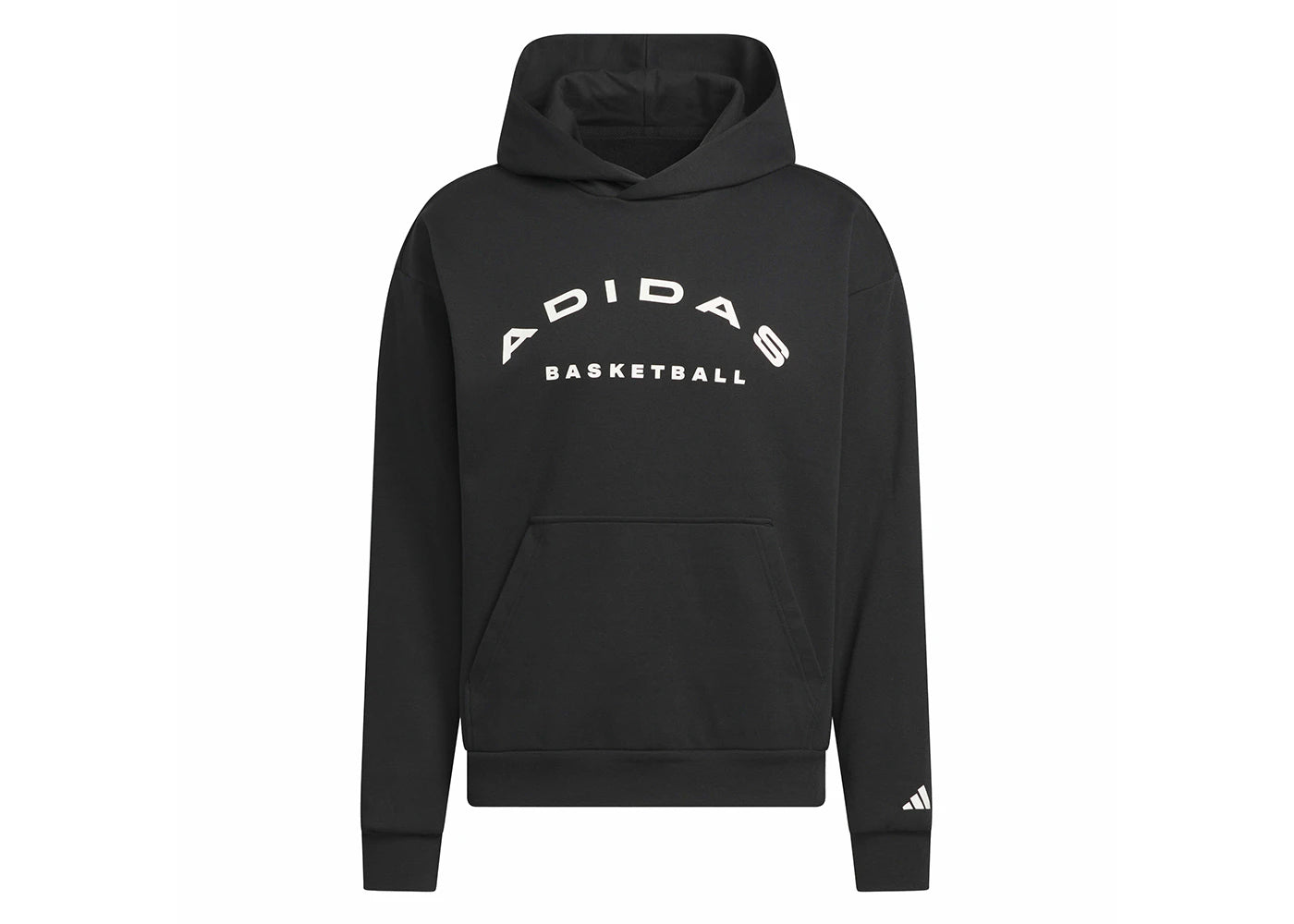 adidas Select Foundation Fleece Hoodie Black/Cloud White