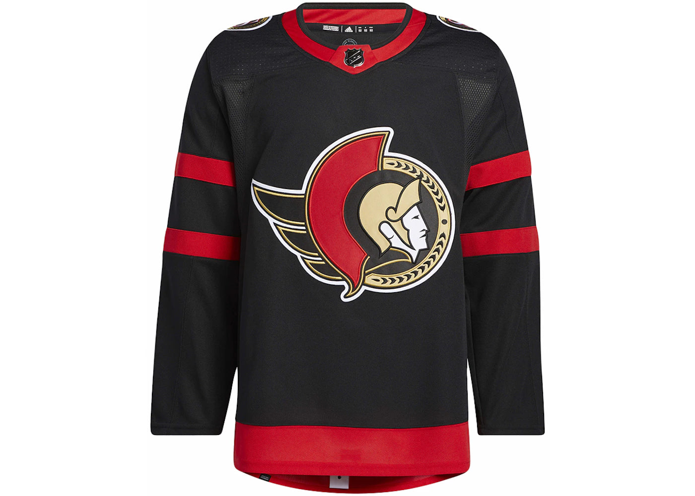 adidas Senators Home Authentic Jersey Black