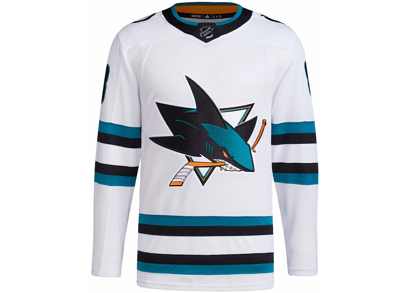 adidas Sharks Aeroready Hockey Jersey White