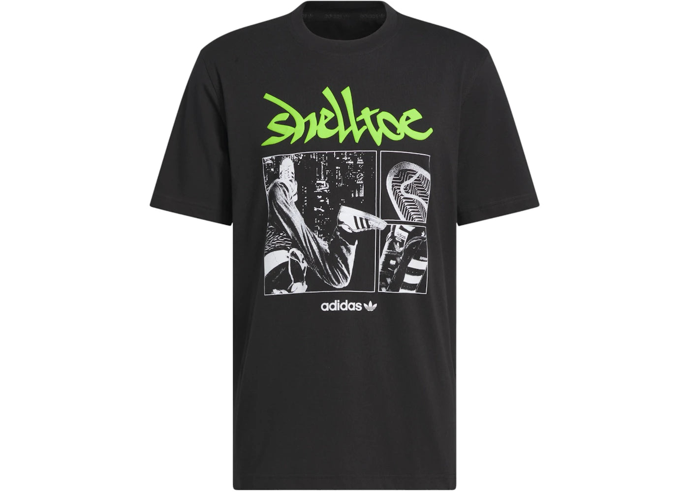 adidas Shell Toe Graphic Tee Black