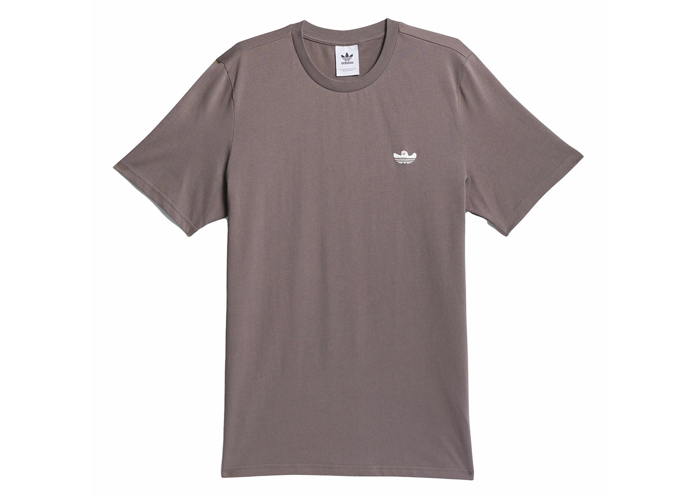 adidas Shmoofoil Featherweight Short Sleeve Tee Charcoal/Core White
