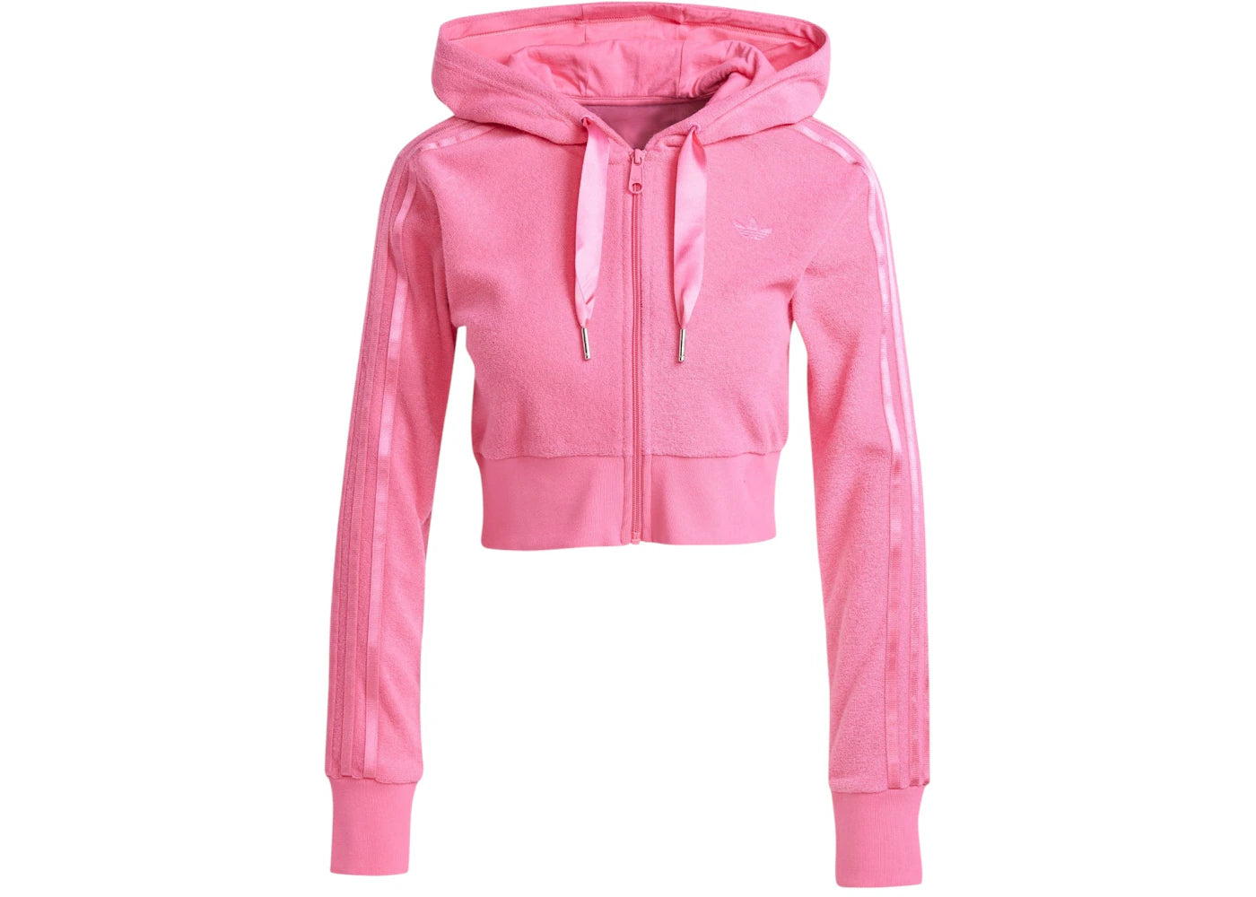 adidas Short Full-Zip Hoodie Pulse Magenta