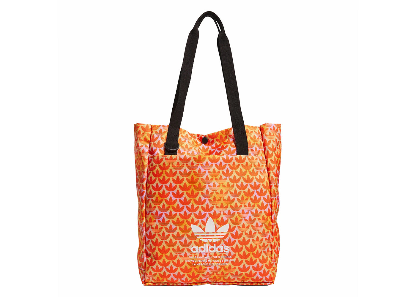 adidas Simple Tote Bag Orchid/Orange/Black