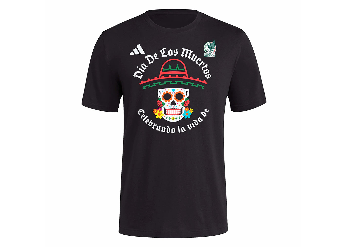adidas Skull Sombrero Tee Black/Soccr-Mxs-Sxa