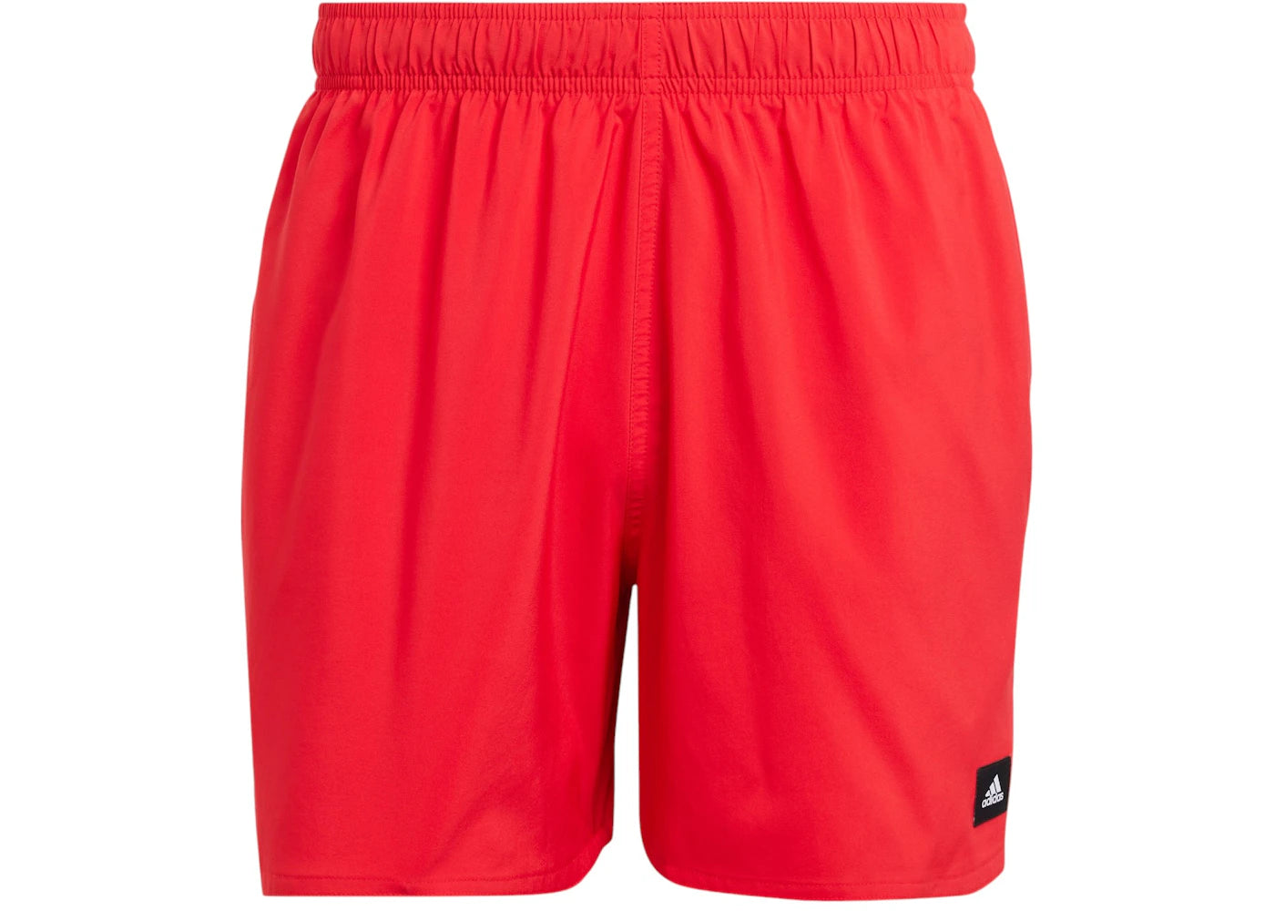 adidas Solid Clx Short-Length Swim Shorts Pure Ruby/Black