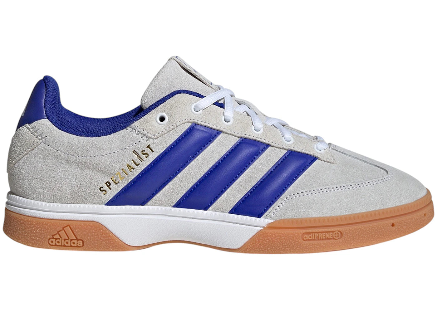 adidas Spezialist Indoor Cloud White Lucid Blue Grey Two