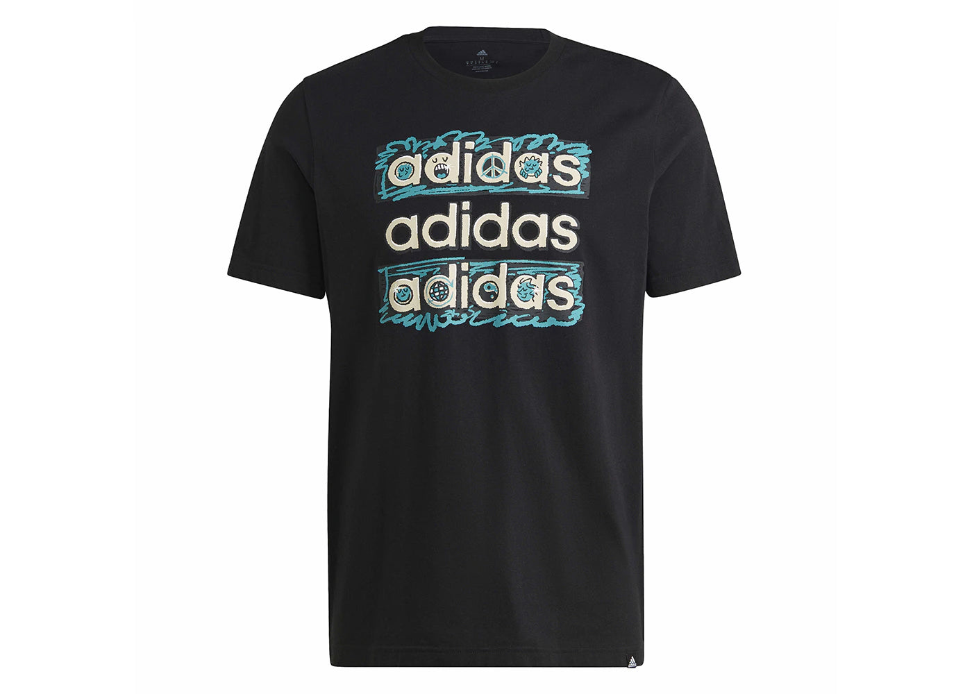 adidas Sportswear Dream Doodle Multi Tee Black