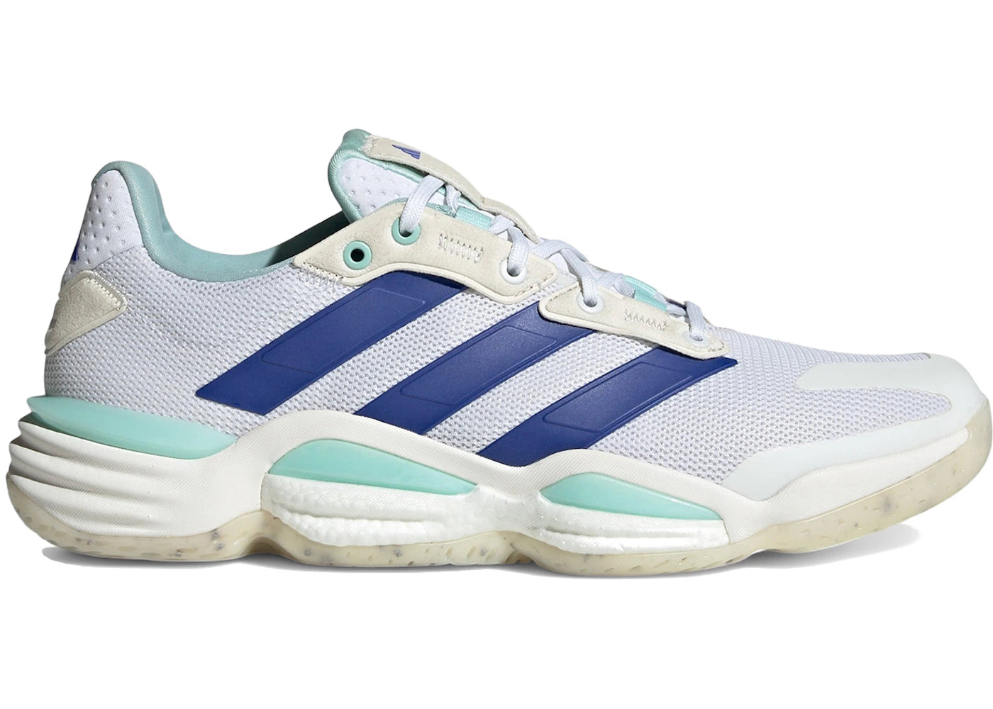 adidas Stabil 16 Indoor Cloud White Lucid Blue Semi Flash Aqua