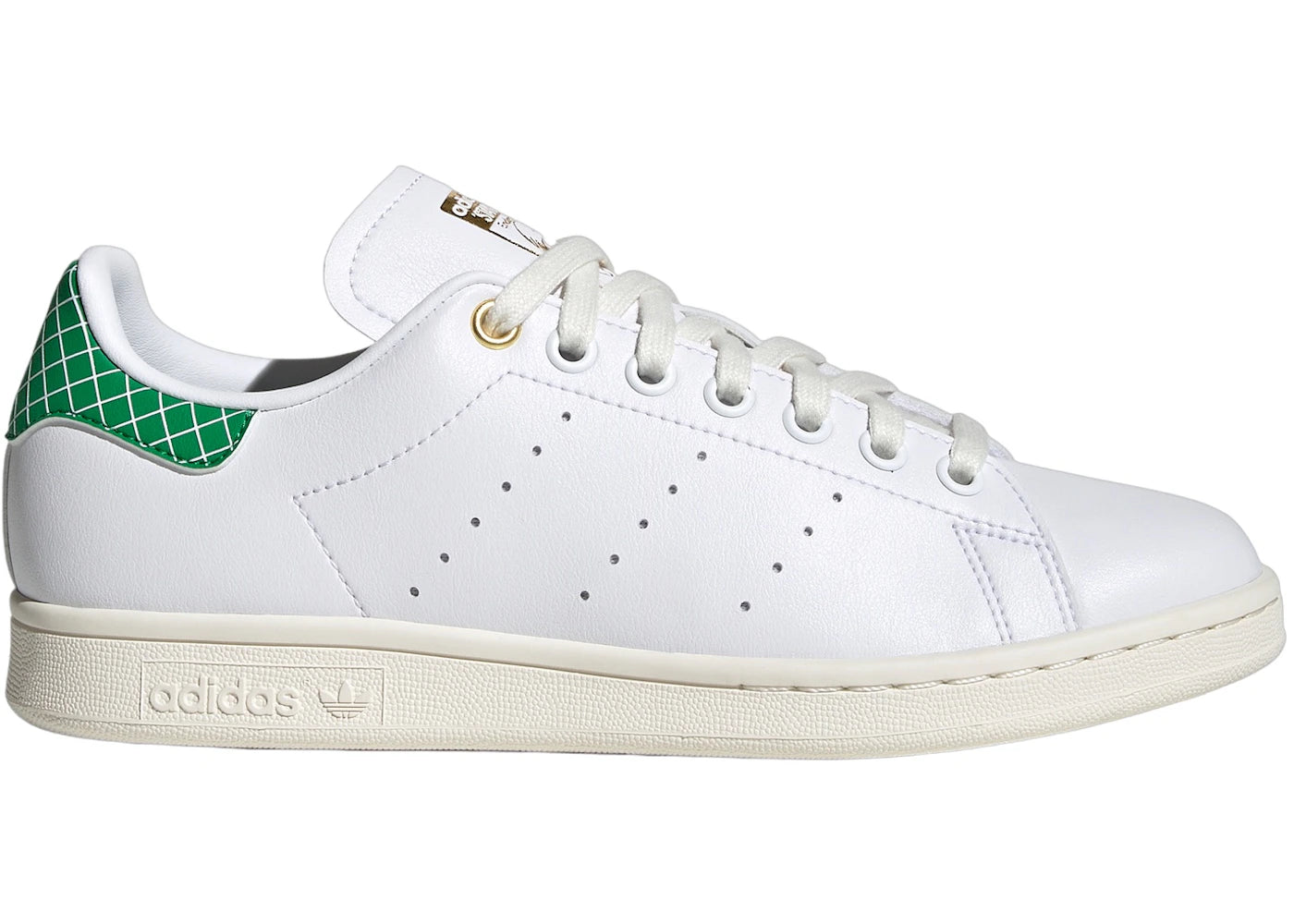 adidas Stan Smith Cloud White Green Legacy Indigo (Women's)