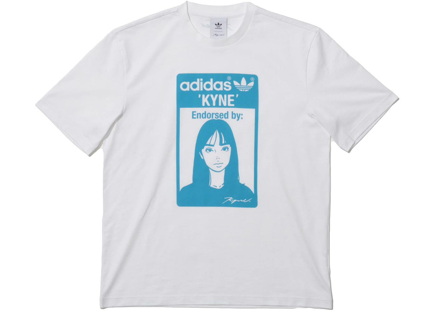 adidas Stan Smith Kyne Graphic Tee White/Blue