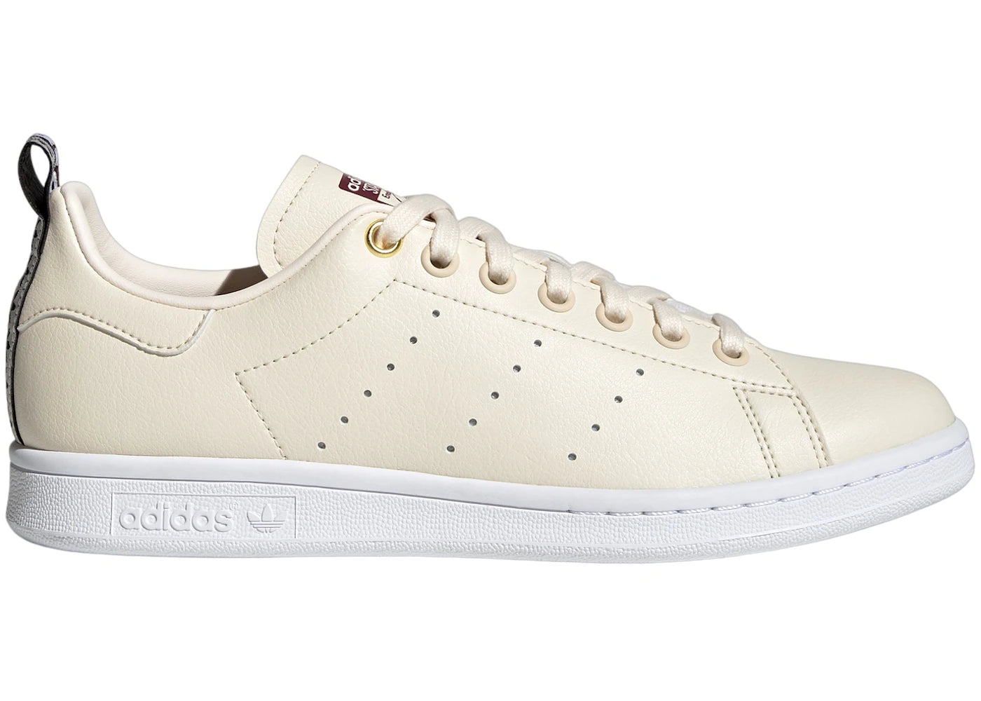 adidas Stan Smith Wonder White Cloud White Victory Crimson (Women's)