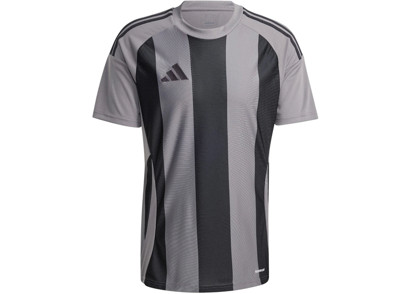 adidas Striped 24 Jersey Team Grey Four/Black
