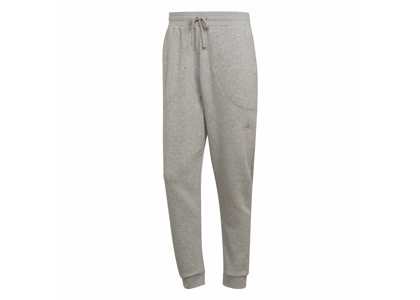 adidas Studio Lounge Fleece Pants Medium Grey Heather