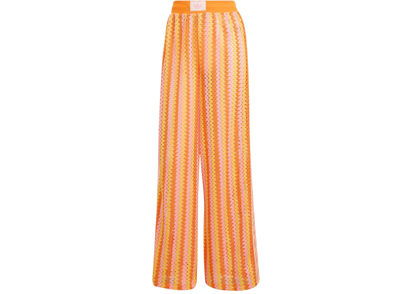 adidas Summer Glow Firebird Track Tracksuit Pants Semi Lucid Fuchsia/Hazy Orange/Semi Solar Orange