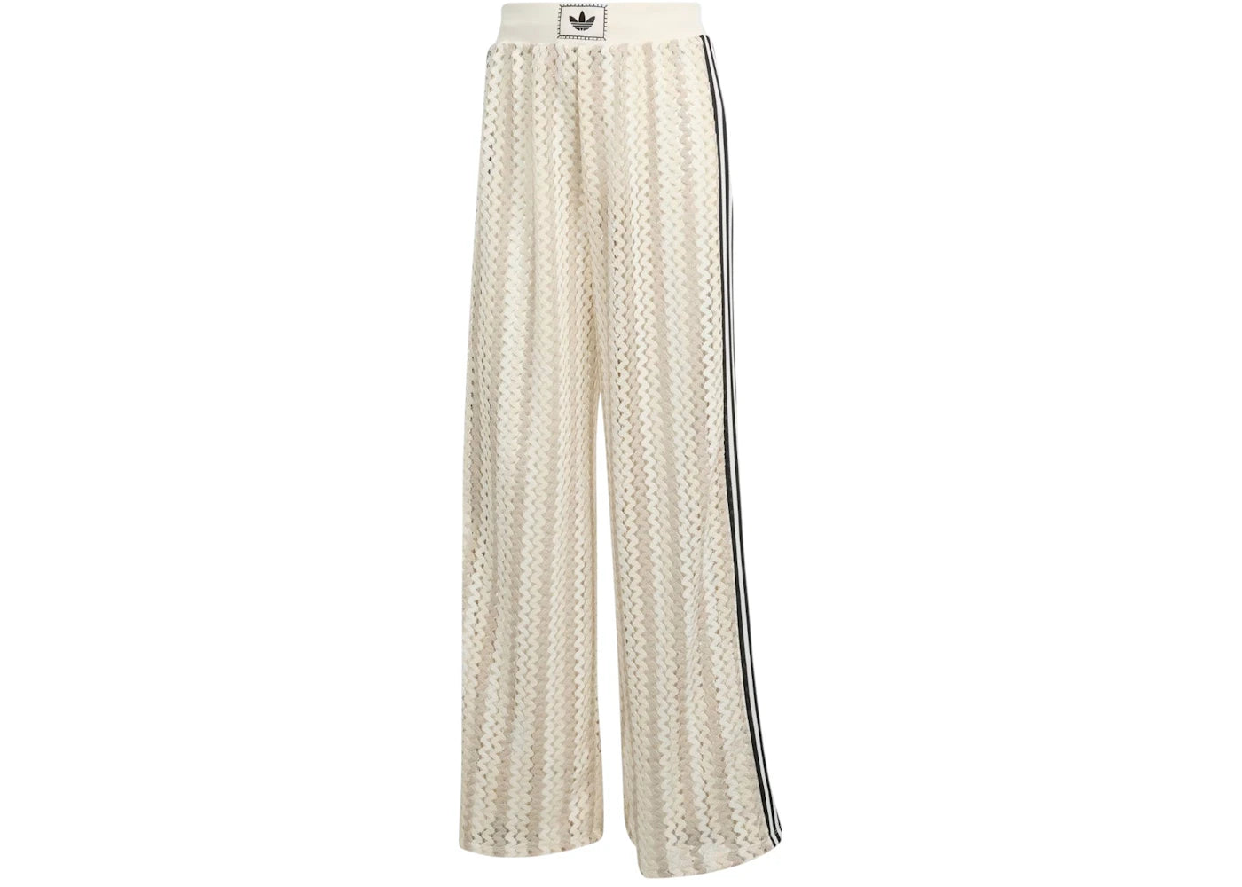 adidas Summer Glow Firebird Track Tracksuit Pants Wonder White
