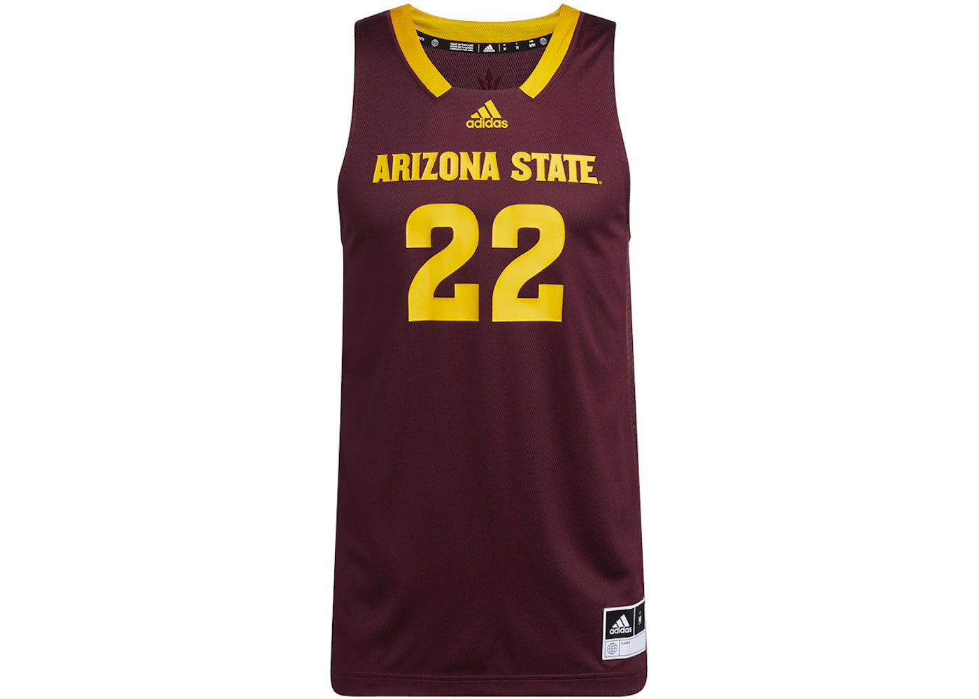 adidas Sun Devils Swingman Jersey Team Maroon/Team College Gold