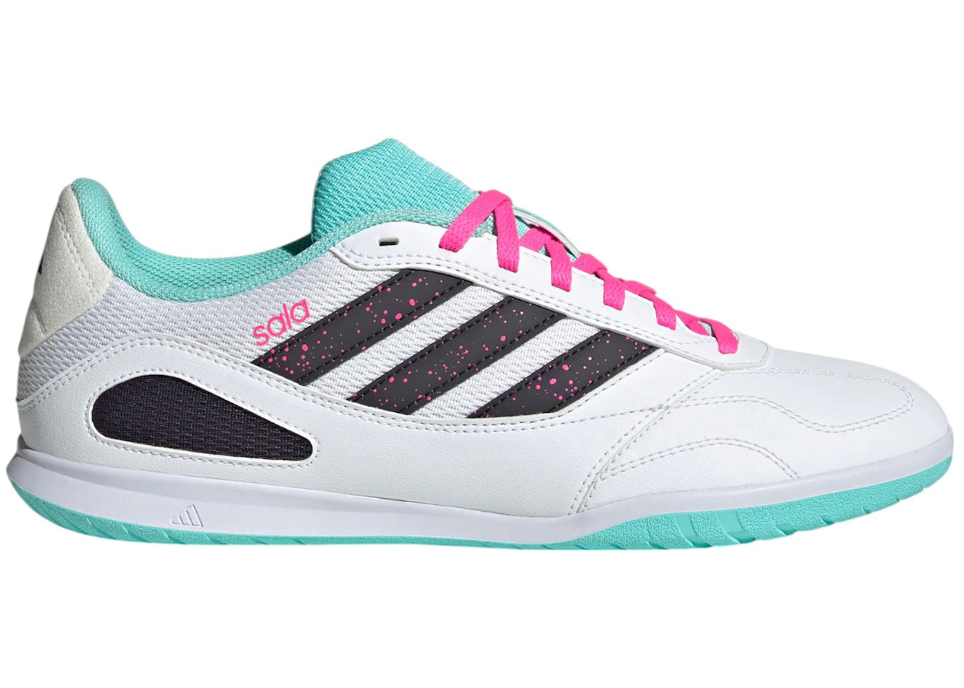 adidas Super Sala Competition 3 Indoor Cloud White Aurora Black Flash Aqua