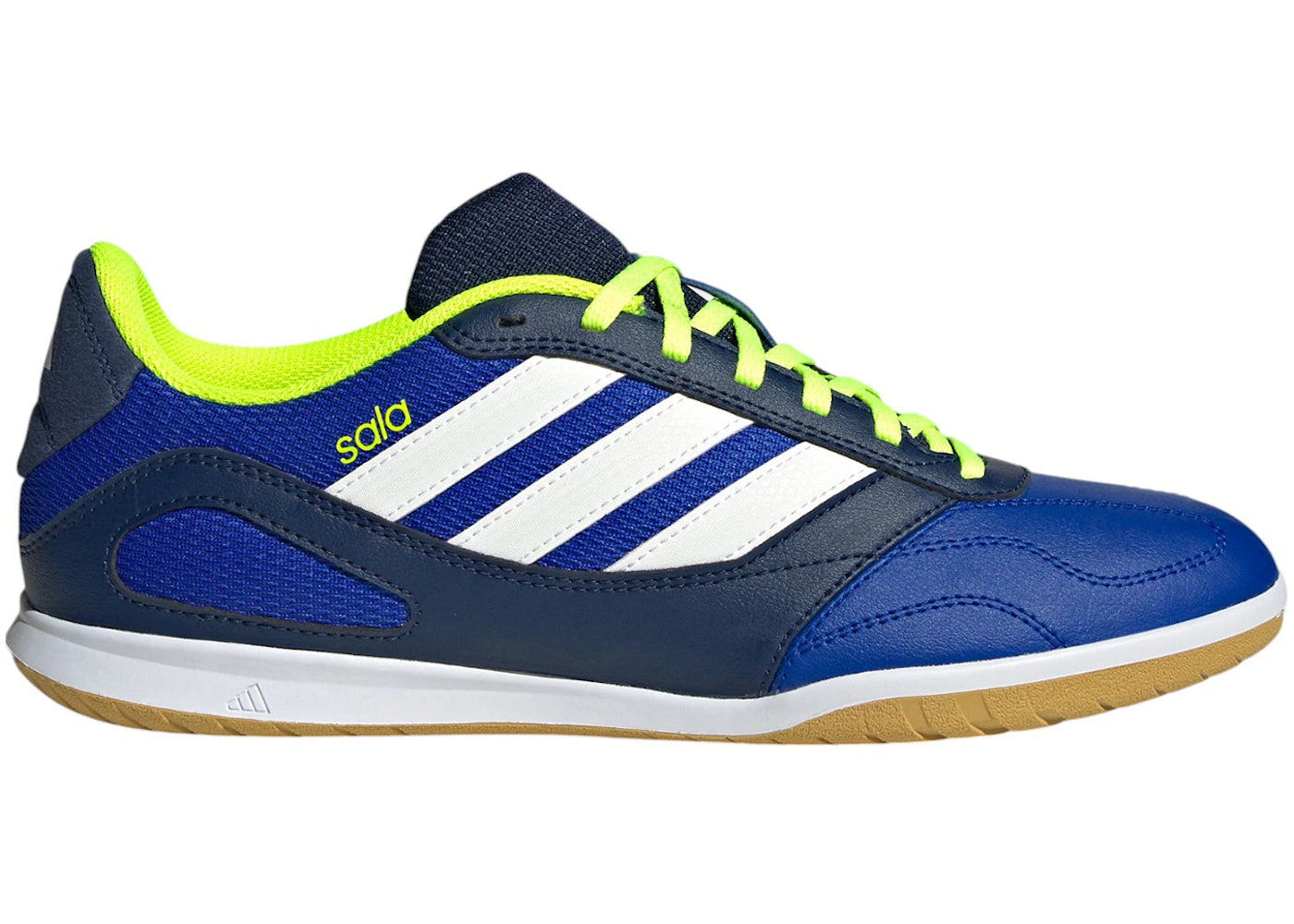 adidas Super Sala Competition 3 Indoor Lucid Blue Cloud White Lucid Lemon