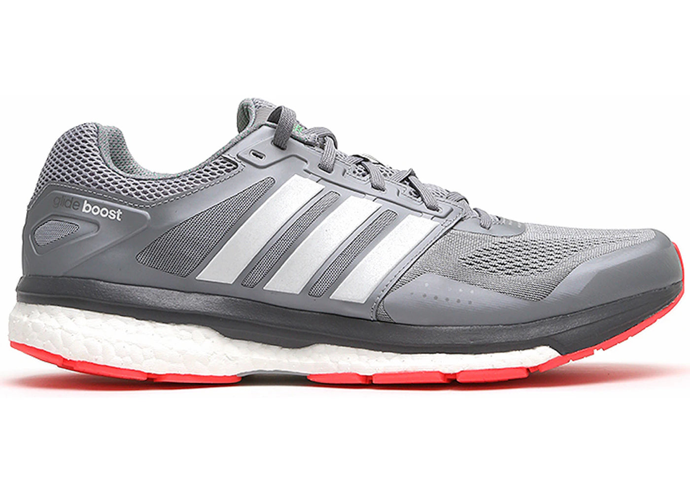 adidas Supernova Glide 7 Boost Grey Green Red