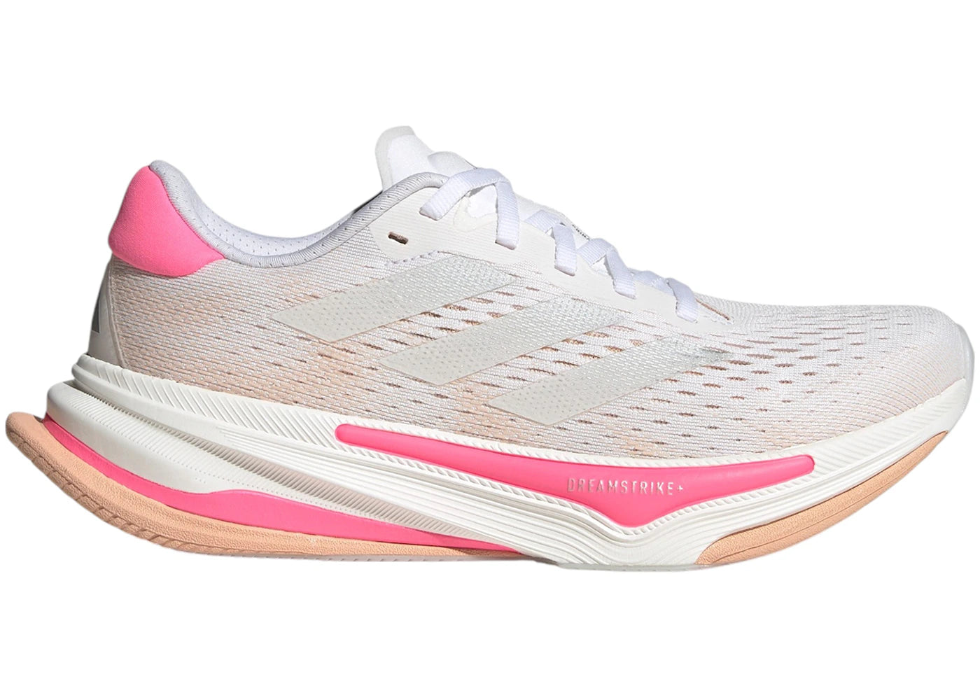 adidas Supernova Prima Cloud White Silver Metallic Lucid Pink (Women's)