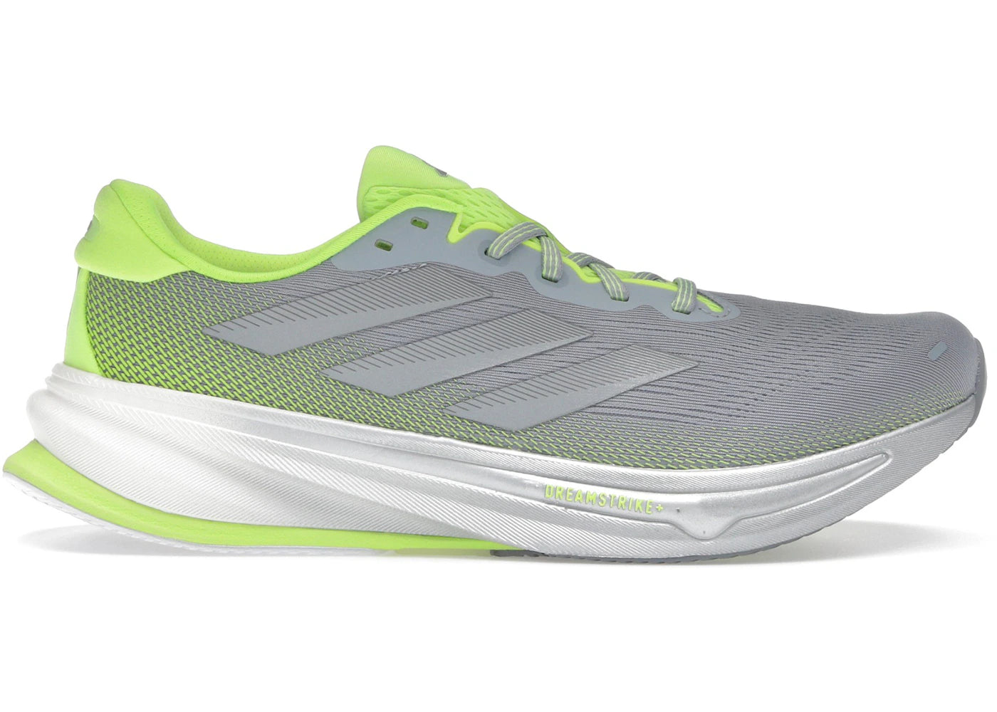 adidas Supernova Rise 2 Halo Silver Silver Metallic Lucid Lemon